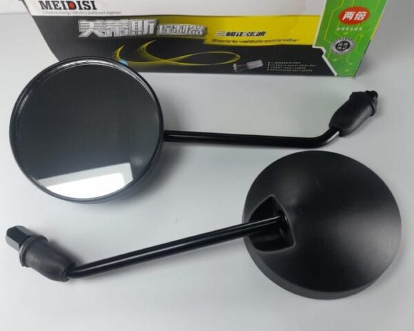 Espejos redondos tipo B para bicicleta y moto eléctrica 8mm